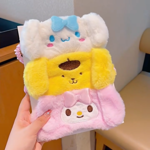 Sanrio Plush Eye Mask My Melody Cinnamoroll Kuromi Anime Plushie Travel Visor Eye Mask Can Hold Ice Bag Soft Sweet Cute Kid Gift Sanrio  Eyeshade Cartoon Sleeping Blindfold Anime Soft Plush Nap Health Eye Cover Travel Office Relax Cover Sleep Aid