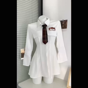 SATIN FABRIC ชุดนักเรียน ชุดคอสเพลย์ 🎀 ชุดแขนยาว ชุดญี่ปุ่น S-144