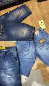 Celana Jeans Pendek Sobek Denim Skinny Distro Terbaru 2025 MC WISCER