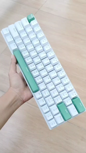 Keyboard Gaming Mechanical Mekanikal PC Laptop Komputer Kabel USB Type C Mecha Robot Workmate IV