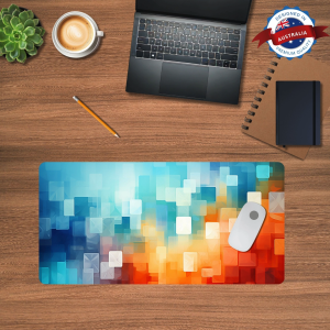 DESKMATEC Mouse Pad (SKU: AIDEN) Modern Geometry for Your Workspace