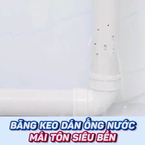 01 Cuộn băng keo dán chống thấm TC899 Rộng 5cm x Dài 5M: Miếng dán siêu dính chống thấm dột … Cao Cấp.