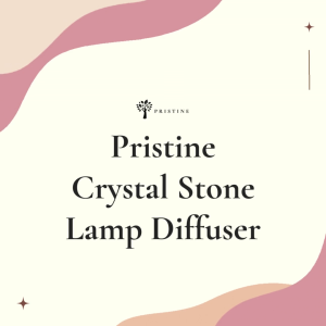 Pristine Himalayan Salt Crystal Lamp | Himalayan Tea | Ambient Aroma Diffuser | Healing Energy | Cleans Air & Emits Negative Ions | For Bedrooms Yoga