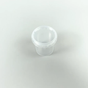 SAMOYED CX-RO-6670 Tempat / Wadah / Silinder / Toples / Kotak Bulat Plastik PP Penyimpanan Kecil Serba Guna / Plastic Storage Cylinder / Round Box 6.6 x 7 / 66 x 7 cm (Aksesoris / Pernak-Pernik / Bumbu Dapur / Slime / Perlengkapan Jahit)