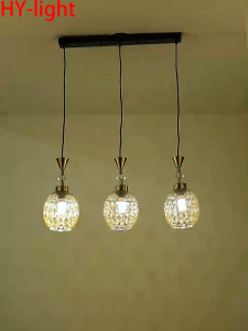 ร้านอาหารอเมริกันยาวโคมระย้าโคมไฟร้านอาหารนอร์ดิกโมเดิร์นบาร์ตกแต่งโคมไฟ