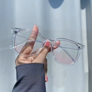 Blush Glasses Girls without Degrees Vegan Radiation Korean Computer Glasses HZ224