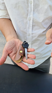 Ví đựng chìa khoá da bò thật - Bảo hành 5 năm - Thương hiệu Longdo Leather - MK06