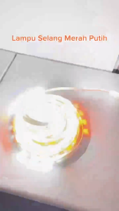 Lampu LED Strip Selang Merah Putih 7 Meter Termasuk Adaptor Lampu Hias 17 Agustus Outdoor Striplight