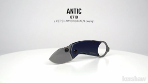 มีดพับอเนกประสงค์ Kershaw Antic 8710 Frame Lock Knife Blue (1.75" 8Cr13Mov) มาพร้อมฟังก์ชั่น  ที่เปิดขวด   ไขควงปากแบน   และที่งัด(Prybar) ขนาดพกพา น่าสะสม มีด Kershaw มีดพับ Kershaw - Lazada