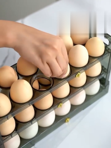 AI-C725 Rak Penyimpanan Telur 3 Tingkat & Container Box Telur