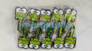 Souvenir Pernikahan Kitanan dan Ultah Kaca Cermin Karakter KEROPPI Kemasan Plastik ISI 50 PCS