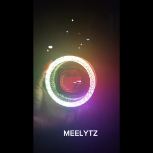 Projie Biled Crystal App 3.5inc IBRIGHT ZE 2XB Body Black Plus Kipas Pendingin Shroud APP