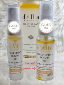 dAlba White Truffle VEGAN First Spray Serum [decant/takal 10ml/20ml]