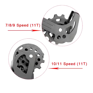 microNEW Mountain Bike Transmission Bicycle Pulley Replacement 789/10/11 Speed MTB Rear Derailleur