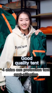 Person Tent Outdoor Waterproof Camping Instant Sunscreen Waterproof Tent For Camping Waterproof Outdoor Camping Tent