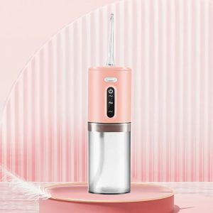 (1-Year warranty) Electric Tooth Flosser Rechargeable Oral Irrigator，280ML，3 Modes Pulse Water Jet Dental brace cleaning IPX7 Waterproof Irrigator Cleaning Tool，电动冲牙器