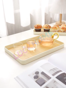 Nampan Kopi Nampan Wooden Coaster Tempat Saji Tatakan Persegi Panjang Tatakan Gelas Estetik Nampan Kayu Aestetik Persegi Kotak Baki Saji Makanan Kopi Piring Hantaran Tamu Serbaguna