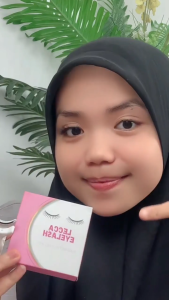 Bulu Mata Palsu Natural Lecca Eyelash Magnetic Extension Set Bulumata Pinset Korea Make Up Look