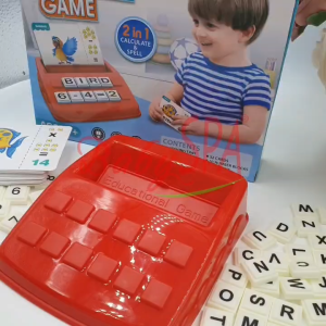 ♥♥♥ ♥♥♥ (𝐒𝐆 𝐒𝐞𝐥𝐥𝐞𝐫) BabySPA 2 in 1 Educational Math and Spelling Game Toy Set
