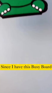 Cartoon Baby Elephant Dinosaur Tiger Busy Board Montessori Toys Sensory Toys for Toddlers Education