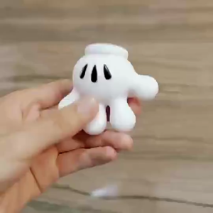 Giá đỡ bàn chải đánh răng dán tường tự dính hình chuột mickey móc treo dán tường đa năng