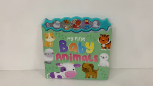 My First Baby Animals Sound Book With 8 Buttons For Toddlers & Kids To Learn & Hear Sounds
