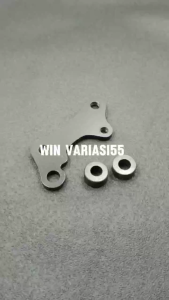 Breket Bracket Pangkon kaliper samurai 2 piston dudukan kaliper samurai 2p PNP Piringan 260mm F1ZR Vega lama Jupiter z Tiara Nouvo