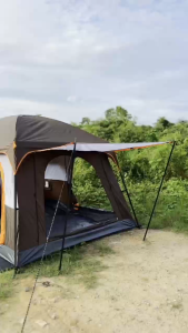 เต็นท์ เต็นท์สนาม เต็นท์นอนป่า เต็นท์นอน พักในป่า ตั้งแคมป์ ค่ายพักแรม แคมป์ปิ้ง ขนาดใหญ่ จุได้ 8-10 คน ไซส์ครอบครัว Our shopping home