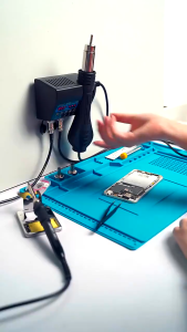 【COD】30x45CM Heat Insulation Silicone Pad Desk Work Mat Maintenance Platform for BGA Soldering Repair Station