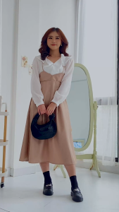 NEW Kemeja wanita Suspender Kemeja Jihso/Kemeja/Dress wanita/murah