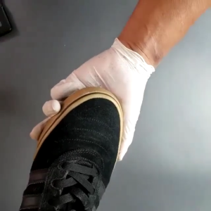 Sikat suede 3in1 sikat sepatu 3 sisi shoe brush alat pembersih sepatu MLH U11