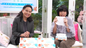 กระดาษทิชชู่ฮิคารุพรีเมี่ยม 1 แพ็ค 5 ห่อ