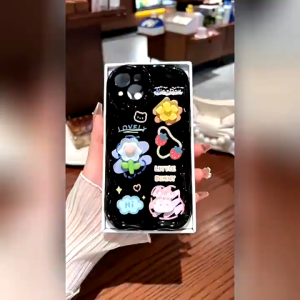 FOX Case Xiaomi Redmi 9A 9C 10 4G 10 2022 10A 12 12C Note 10 4G 10S 11 Pro 12 4G 12 Pro 4G Poco M5S Casing Wave Motif Little Bunny Nice Day Silicon Premium