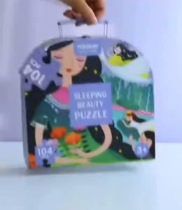 (Busy Garage) Mideer Gift Box Portable Puzzle Box (Age 4+) - Jigsaw Puzzle Learning Fun Educational Toy Children Kid Christmas Present Gift