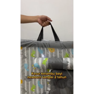 Kasur Bayi Kelambu Model Kolam 1 Set Lengkap Kelambu - Perlengkapan Tempat Tidur Baby Nest Bedcover - Bahan Kualitas Premium dengan Desain Modern