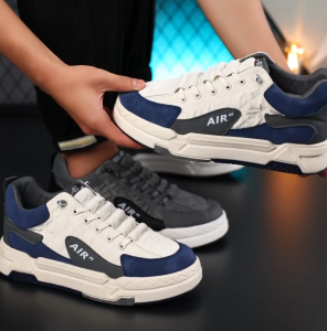 CIRCLE EIGHT Sepatu sporty model terbaru sepatu sneakers pria terbaik sepatu kasual grey tone spesial edition