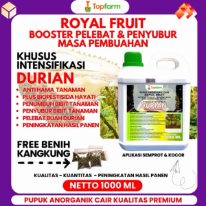 Pupuk Topfarm / Pupuk Durian Terbaik / Pupuk Super Booster Durian / Pupuk Organik Durian Booster / Pupuk Booster Pohon Durian / Pupuk Booster Durian Anti Rokok / Pupuk Durian Lokal Booster