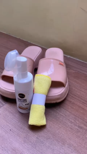 Auto Dazzling Paket Pembersih Sepatu Foam Shoes Cleaner dengan Helm Deo Penghilang Bau Apek