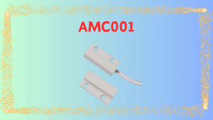 Ebelco Miniature Alarm Magnetic Magnet Contact Sensing Sensor Distance 1cm Max NC White EMC-1008 AMC001