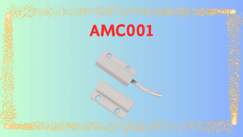 Ebelco Miniature Alarm Magnetic Magnet Contact Sensing Sensor Distance 1cm Max NC White EMC-1008 AMC001
