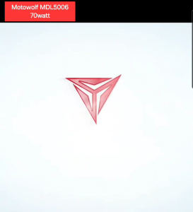 Fog Lamp Led Lampu Motor Motowolf MDL5006 Lampu Tembak Strobo Untuk Motor Mobil