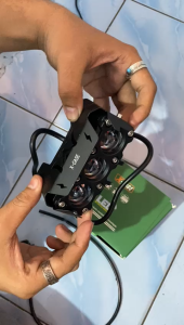 PAKETAN SQL 3 MATA PLUS SAKLAR SPION L/R PUTIH KUNING PUTIH PUTIH UNIVERSAL MOTOR MOBIL