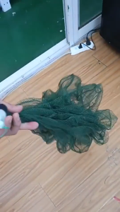 Jaring Pancing Ikan Udang Automatic Folding Umbrella Fishing Net Cage 16 Holes - H14572