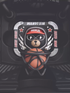 Universal basketball Backboard Series Car Universal Aromatherapy Omaments Classic And Fun Design Perfume