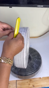 DÂY CÁP ĐỒNG TRỤC RG6 100YA HÀNG CHÍNH HÃNG 2 LỚP BẠC