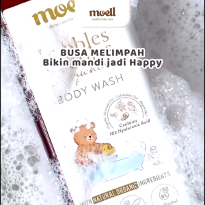 Bubbles Bubbles Everywhere Body Wash 185ml - Sabun Mandi Anak & Bayi Tanpa SLS
