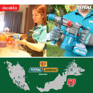 TOTAL Tools P20s Lithium-Ion cordless series Rotary Hammer COMBO kit  - TOSLI231001