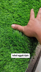 2m x 45m | Rumput Sintetis Swiss 3cm | Hijau Tebal Halus | Premium