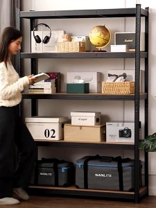 3/4/5 Tier Metal Boltless Rack Rak Besi Serbaguna Bertingkat Warehouse Rak Home kitchen Store Storage Rack