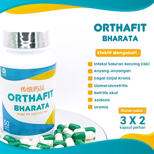 OBAT HERBAL GAGAL GINJAL ISK NEFRITIS AKUT - ORTHAFIT BHARATA